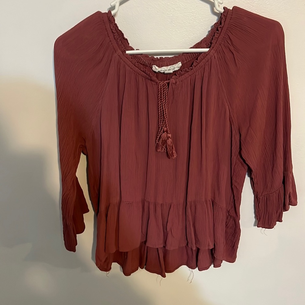 Mauve shirt